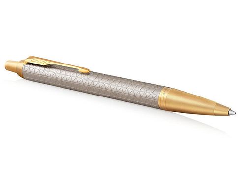 Кулькова ручка PARKER 24132 IM 17 Premium Warm Silver