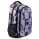 Рюкзак (ранець) м'який GoPack Education GO21-133M-3 Black and white