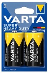 Батарейка Varta 1шт Zinc-Carbon солевая R20, D