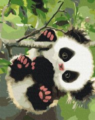 Картина по номер. на холсті 40*50см BrushMe BS51959 Грайлива панда
