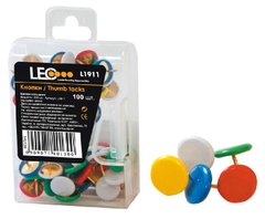 Кнопки кольорові Leo 100шт. L1911