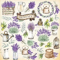 Набір карток - картинок для декору Фабрика Декору 02064 Lavender Provence
