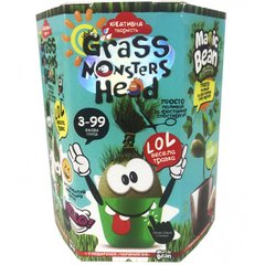 Набор для творчества DankoToys DT GMH-01-07 Grass Monsters Head веселая травка