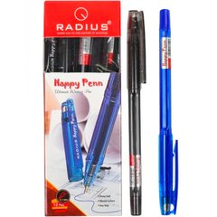 Кулькова ручка Radius Happy pen 778996, Черный
