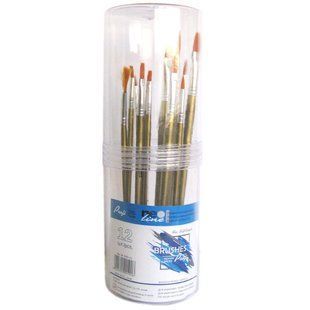 Набор кистей 12шт Brushes Profi Neo Line синтетика PBS-12