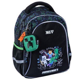 Рюкзак (ранец) мягкий Yes 550304 S-115M Minecraft Game 38,5*26*14см