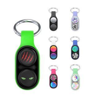 Брелок резиновый Поп-Пак антистресс с магнитом Pop Puck 6см, ассорти ZW-1