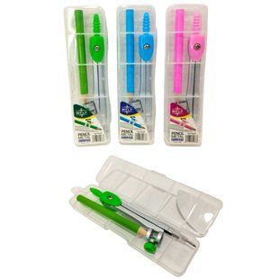 Циркуль WFLY металл в пластик футляре + rfhfylfi WF-3020
