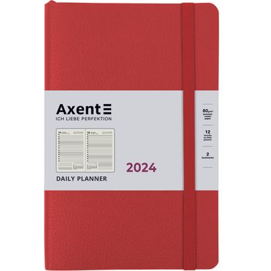 Щоденник А5 Axent 2024 Partner Soft Skin 8810-24-**-A, Синий