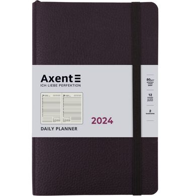 Ежедневник 2024 А5 Axent Partner Soft Skin 8810-24-A, Синий