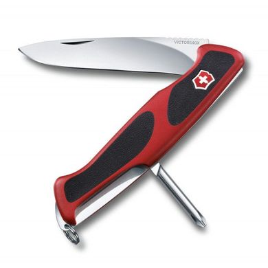 Victorinox RANGERGRIP 56 130мм 12предм червон-черн + lock + викрут + пила Vx09663.C