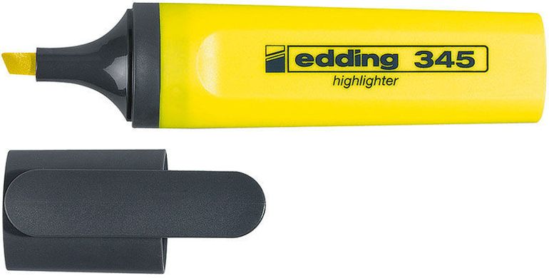 Набір текстових маркерів 4шт. Edding Highlighter 2-5мм 345/4/SE