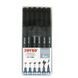 Рапидографы набор 6шт (0,1-2,0+BR) Joyko DP-298S