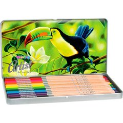 Карандаши цветные 12цв. Colorino Artist Premium в металлической коробке 83256