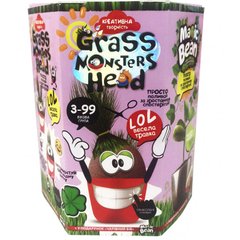 Набор для творчества DankoToys DT GMH-01-08 Grass Monsters Head веселая травка