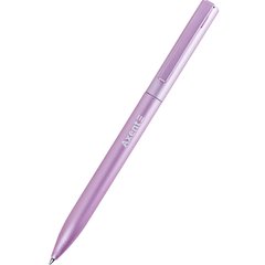 Ручка шариковая Axent Partner розовая, автоматическая пишет синим AB1099-10-02-A