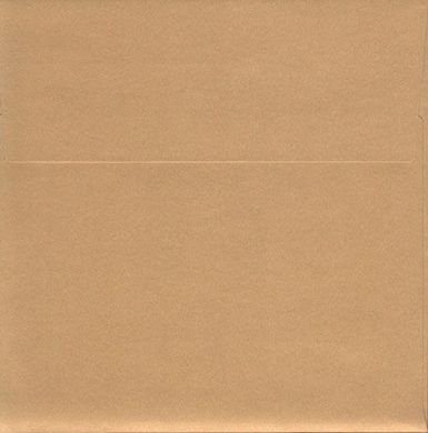 Конверт паперовий декоративний URSUS 120гр 16,5*16,5см з карточкою 250гр Золото UR-55740079R