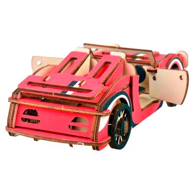 Модель 3D дерев'янна сборна WoodCraft XB-G032H Авто-1 21,7*9*6,3см