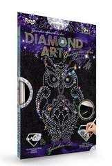 Набір для творчості DankoToys DT DAR-01-02 Diamond Art Картина з стразами Сова