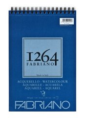 Альбом на спіралі Fabriano для акварелі 1264 А4 30арк 300г/м2 25% бавовни 19100649