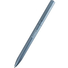 Ручка шариковая Axent Partner серебрянная, автоматическая пишет синим AB1099-34-02-A