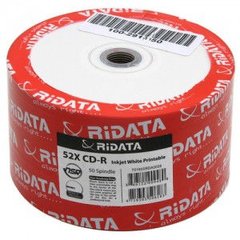 Диск CD-R 700MB RIDATA 52x без упак
