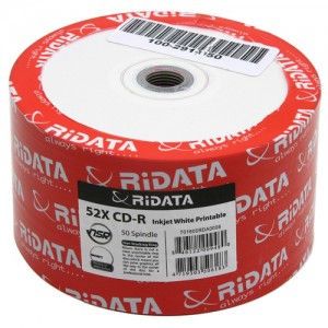 Диск CD-R 700MB RIDATA 52x без упак