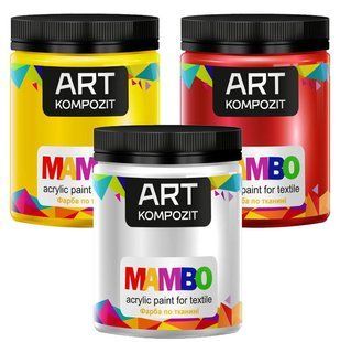 Краска для ткани Art Kompozit Mambo 450мл, Белый
