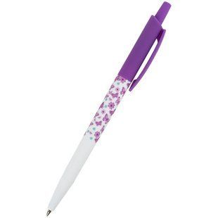 Ручка шариковая Axent Spring Emotion, автоматическая синяя AB1090-39-A