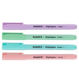 Текстовий маркер Axent Highlighter Pastel 2-4мм 2533-A, Бирюзовый
