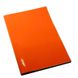 Зошит А4 (29,5*20,5см) 60арк ОФОРТ Neon пласт обкл кліт 4A060K, Оранжевый