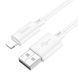 Кабель Lighting 2,4A 1m Hoco X88/80591, Белый