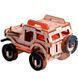 Модель 3D дерев'янна сборна WoodCraft XB-G013H Джип-1 12,1*7,5*7,7см