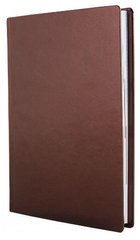 Щоденник А5 OPTIMA Nebraska полудатований коричневий металік O26109-07