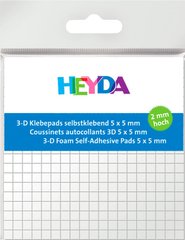 Клеющиеся квадратики 3D двухсторонние Heyda 5*5*2 мм 361шт 204889002