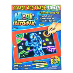 Планшет для рисования детский Magic sketchpad 19*25,5см с цветными маркерами №0691/252606