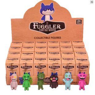 Іграшка фігурка брелок 5см Фуглер Fuggler гумовий асорті коробочка сюрприз A668-N76
