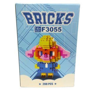 Конструктор 3D Blocks Bricks Зоотрополіс, кор. 11,2*7,7*4см 208 деталей F3055