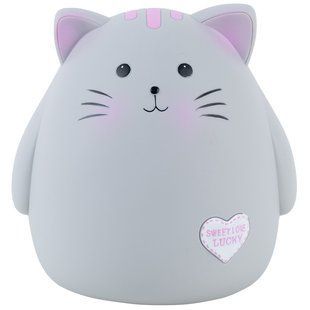 Копилка Kite K23-498-3 grey cat
