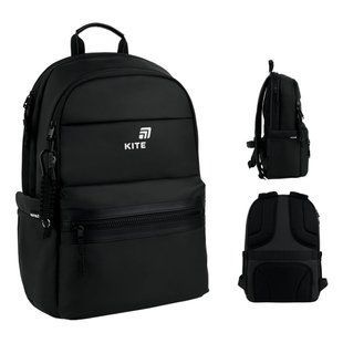 Рюкзак (ранець) м'який Kite мод 2721 Education teens K26-2721L-2 Black 44,5*29,5*15см