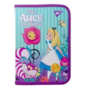 Папка для зошитів В5 пластик Yes на блискавці 491874 Alice