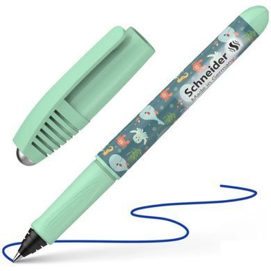 Ручка роллерная Schneider Zippi Funny Safari чернильная, под сменный балончик S18752* - бирюзовый