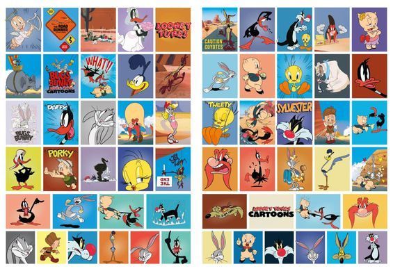 Раскраска 21*29см Идейка 8л. со стикерами, WB Looney Tunes: Веселий кролик LCB44