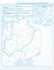 Контурная карта Картография, История Украины для 7 класса 1505