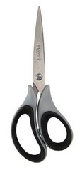Ножиці Axent Duoton Soft 16,5см сіро-чорні 6101-01-А