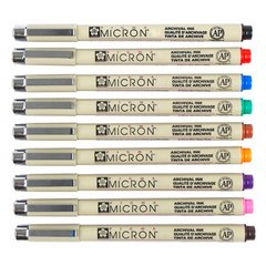 Ручка капиллярная PIGMA Micron линер Sakura 0,4мм XSDK04#**, Зелёный
