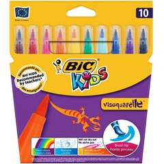 Фломастери 10кол. BIC Kids Visaquarelle 828964