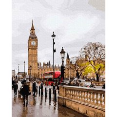 Картина по номер. на холсті 40*50см Никитошка GX39258 Негода в Лондоні