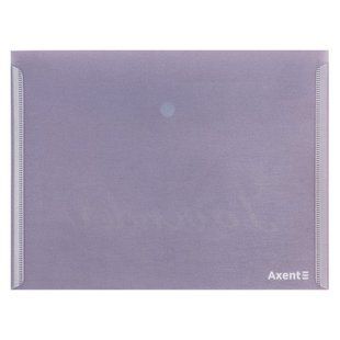 Папка А5+ Axent на кнопці Lavender-1 1496-36-A