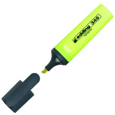 Текстовий маркер Edding Highlighter 2-5мм e-345, Жовтий